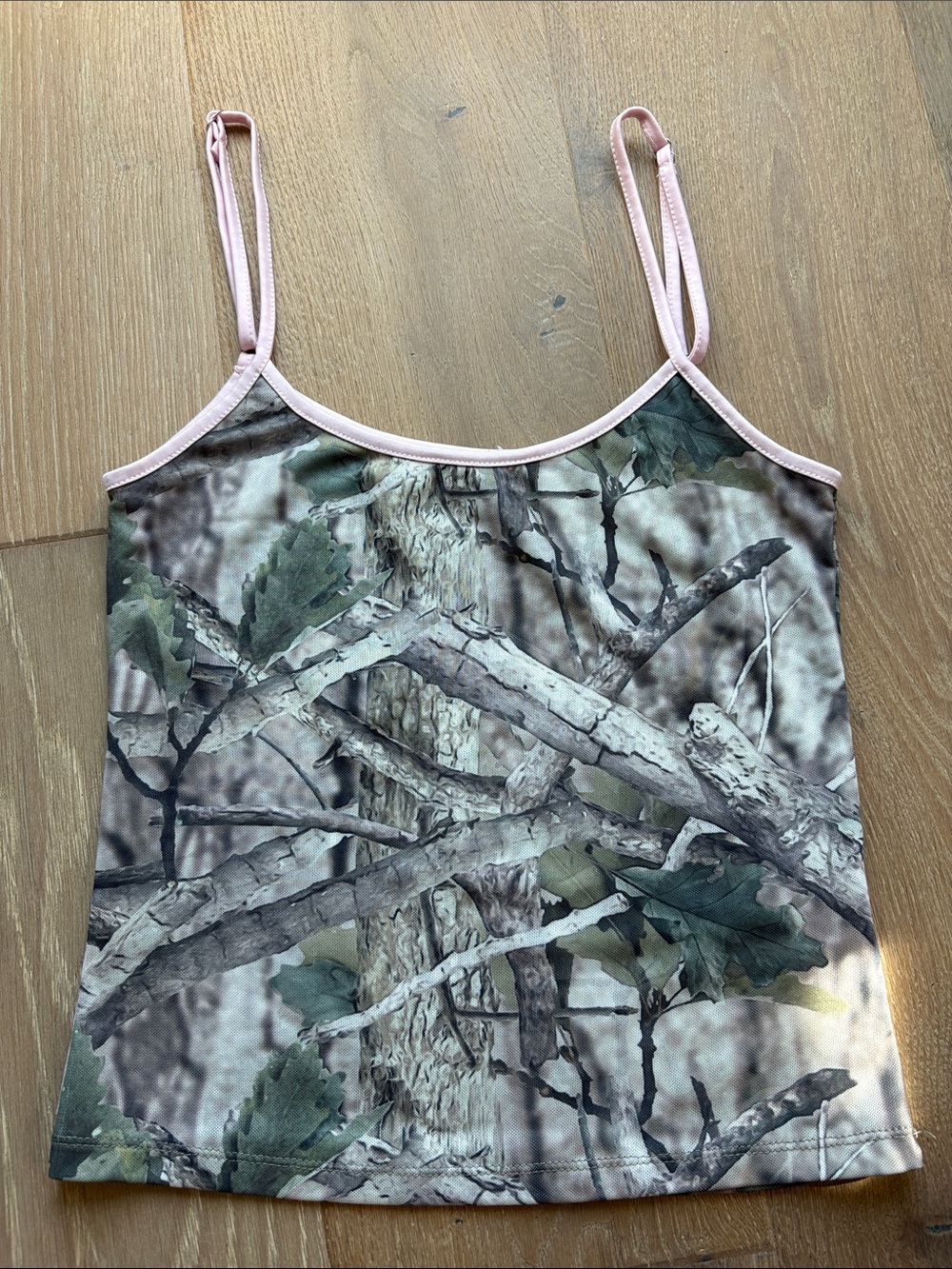 Edikted Camo Mesh Cami